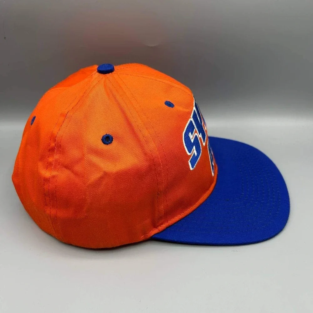 Vintage Sydney Hat Men Red‎ Blue Embroidered Eclipse Snap Back Cap New